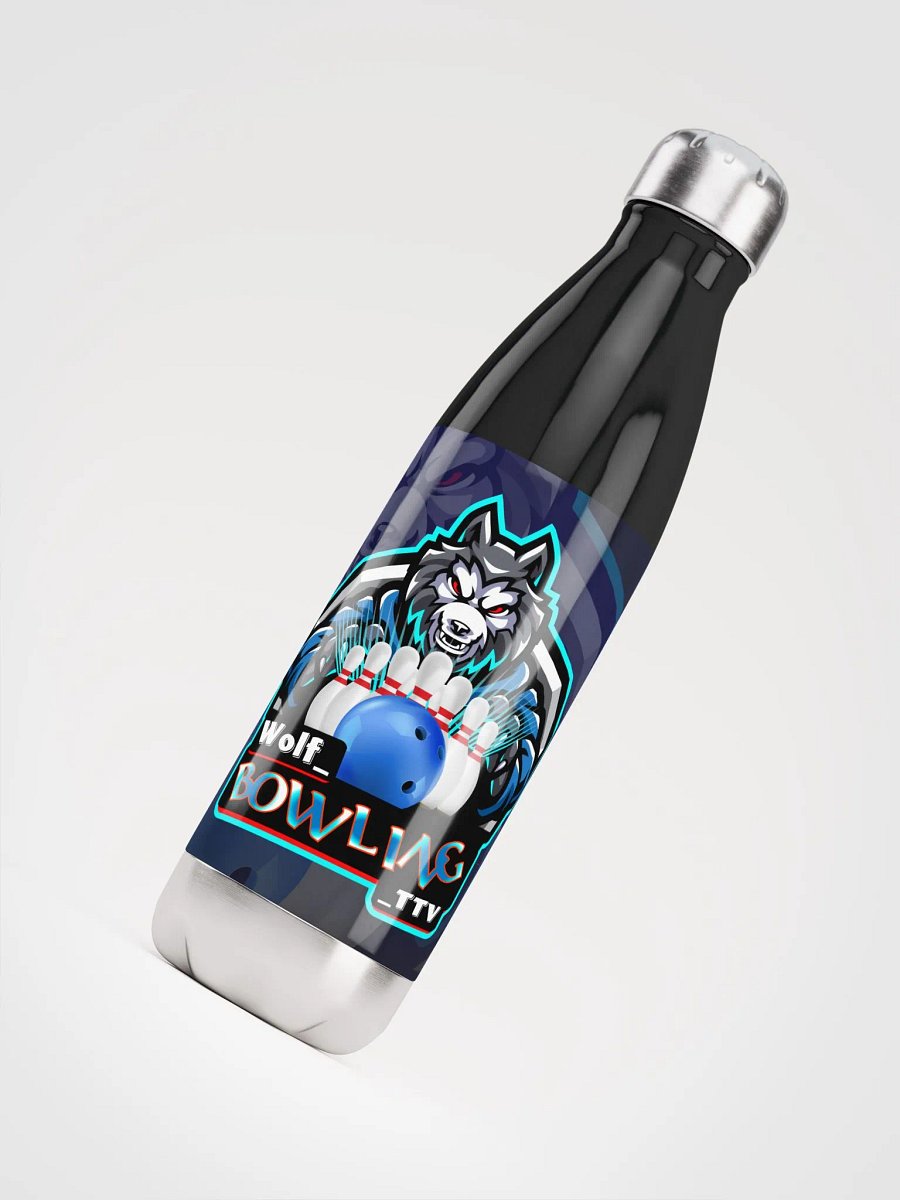 wolf bowling water bottle product image (4)