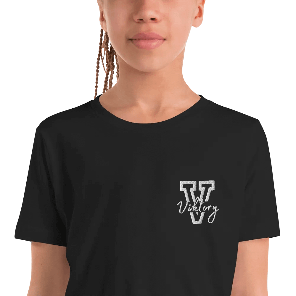 Kids Shirt Black (white logo) product image (10)