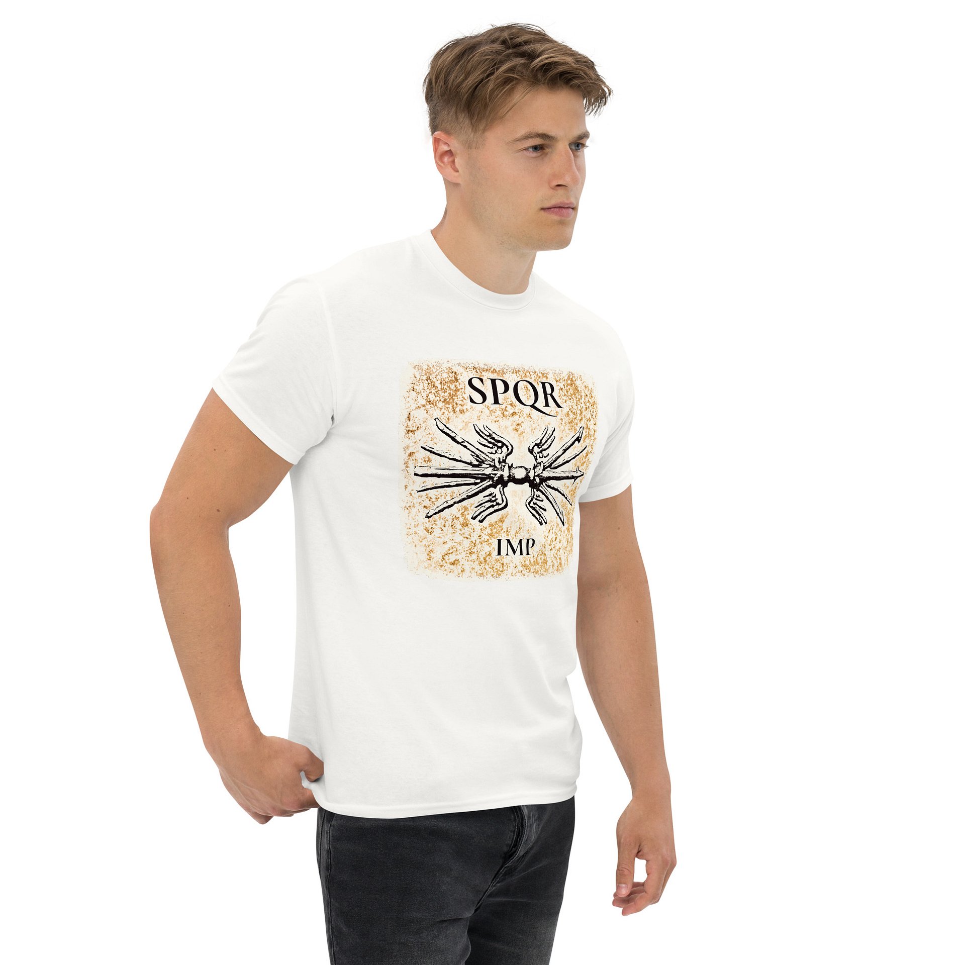 SPQR Jupiter's Thunderbolt Roman Traditional Art 2nd Century AD, T-Shirt product image (10)
