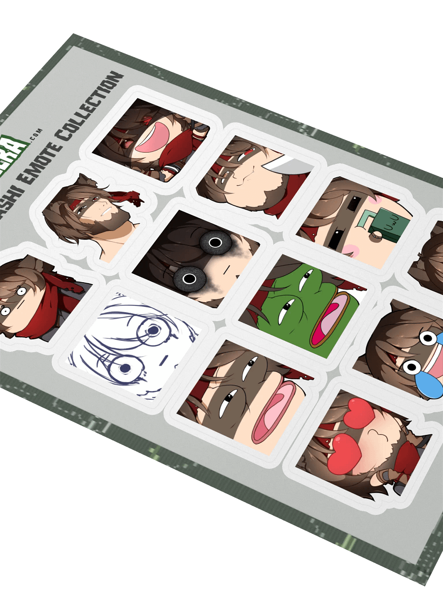 Sakumira Agashi Emote Collection Sticker Pack product image (3)