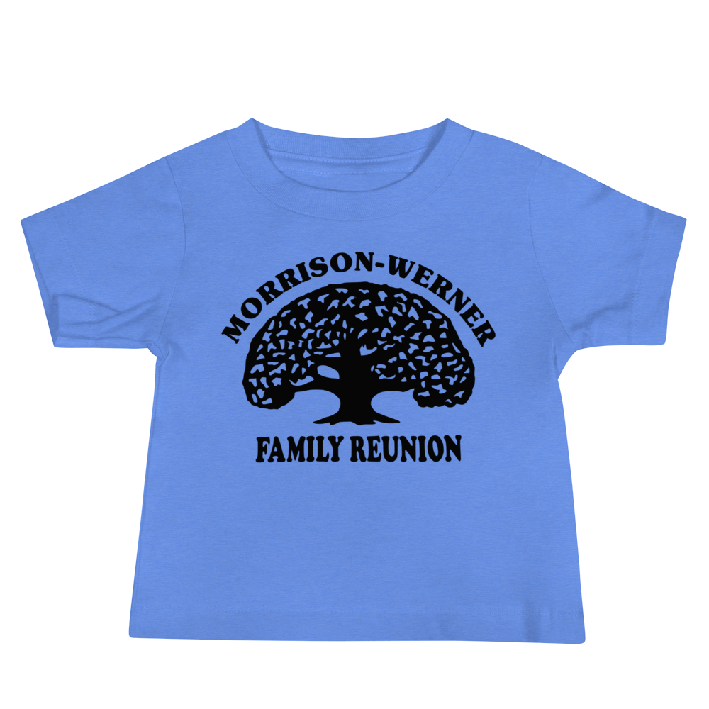 "Morrison-Werner Family Tree" Baby Jersey Tee (Light) product image (2)