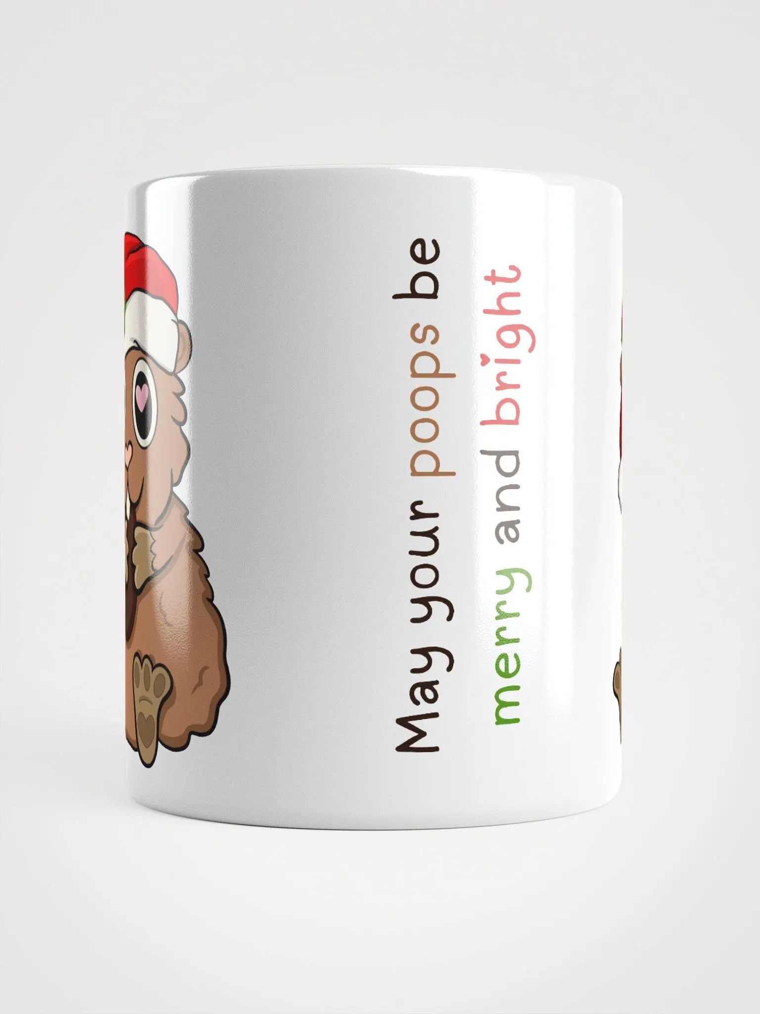 Guinea Pig Christmas Mug with Quote product image (2)