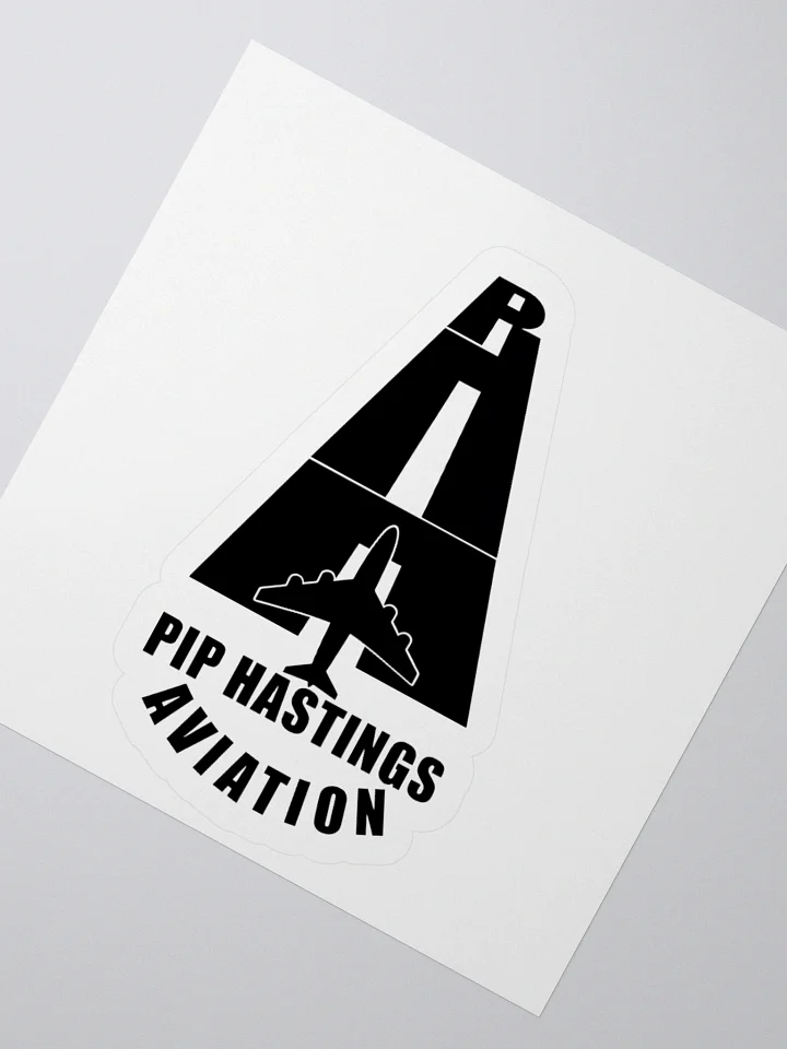 STICK EM' Stickers of Pip Hastings Aviation Logo product image (7)