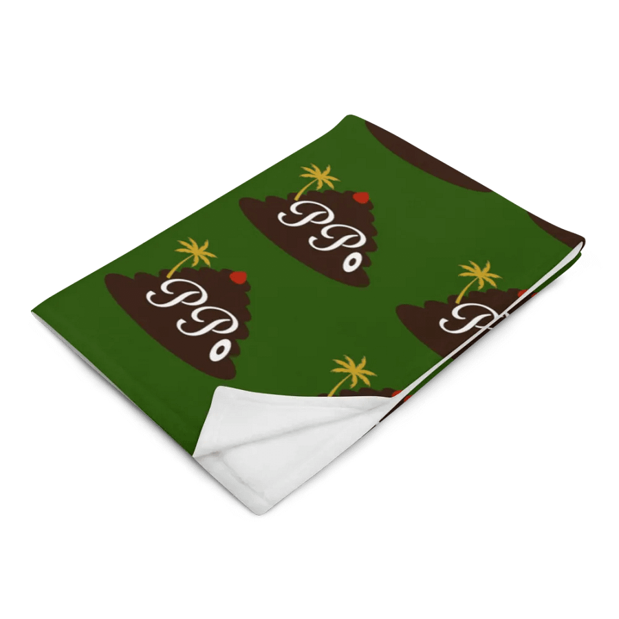 Poop Pees Classic Logo Blanket product image (2)