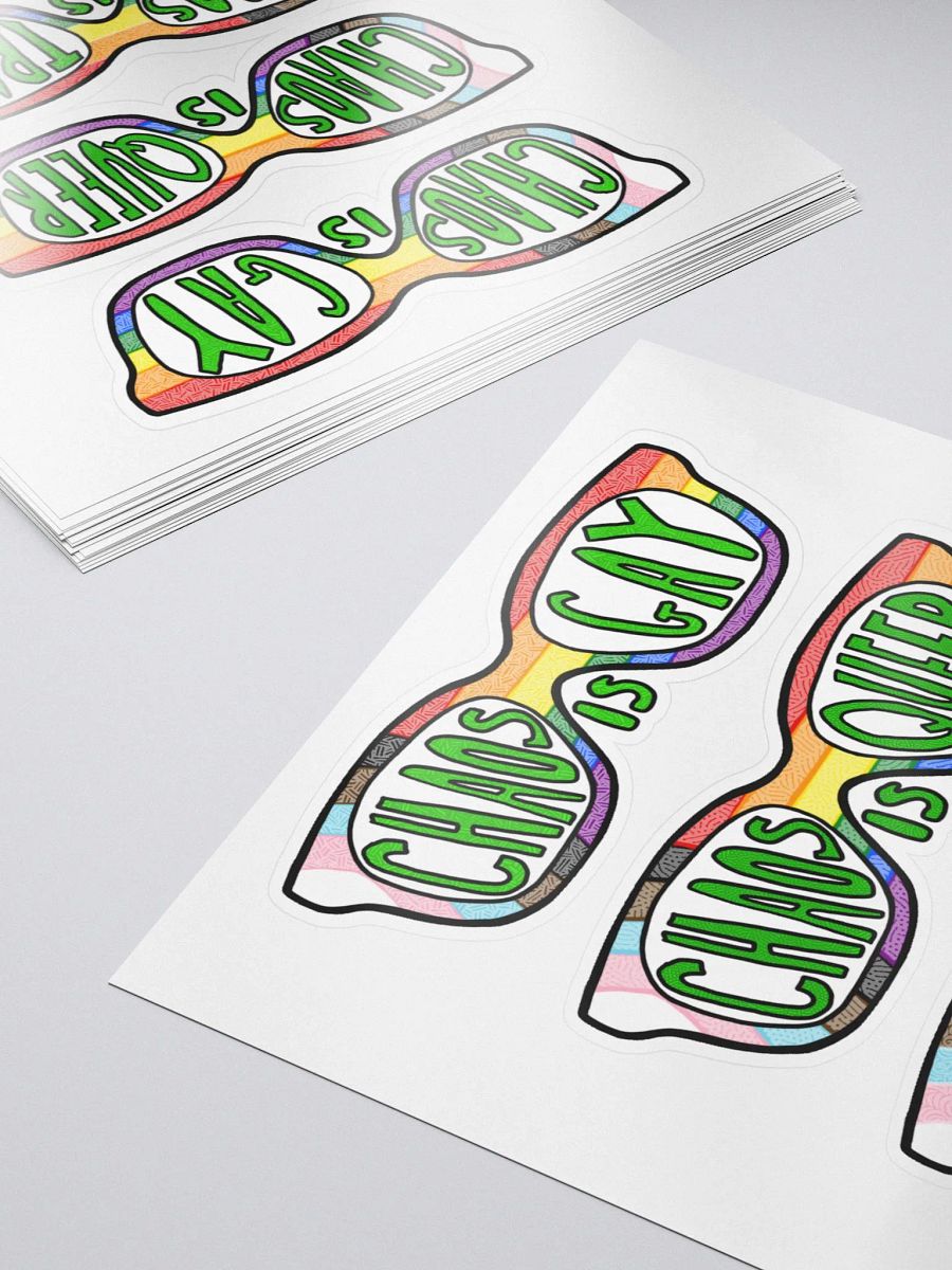 Chaos Your Way - Tiny Sticker Sheet product image (5)