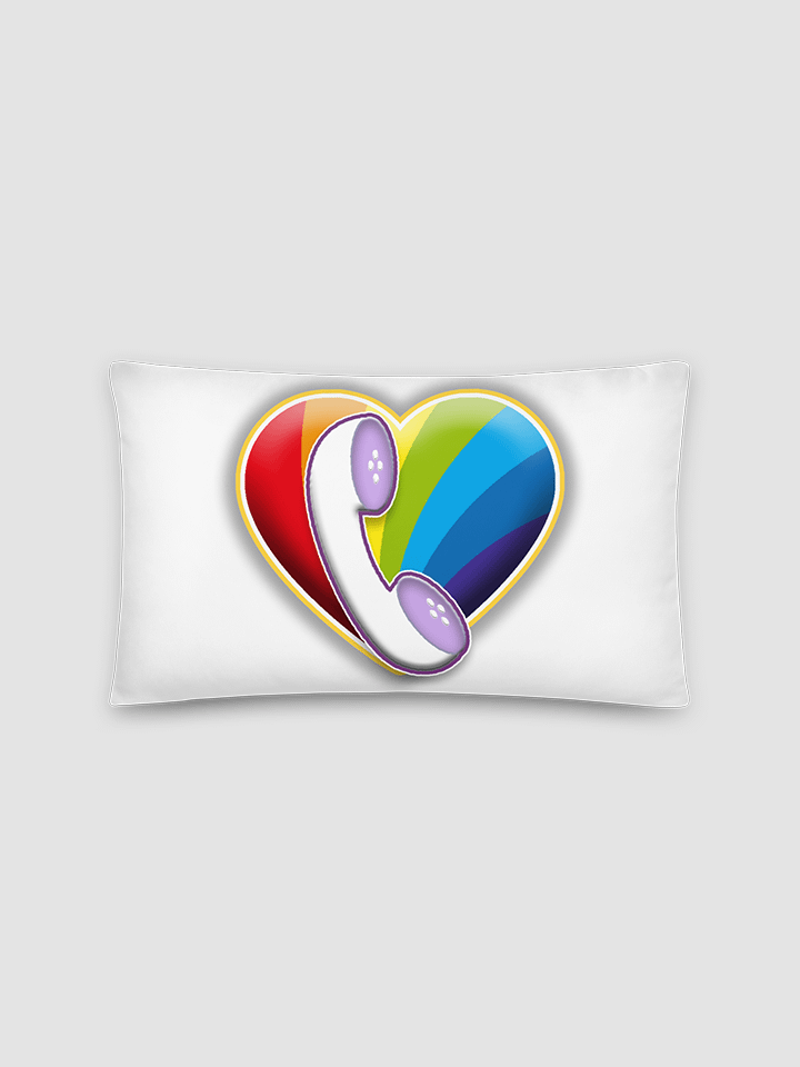 [Atheist Community of Austin] heart Basic Pillow product image (1)