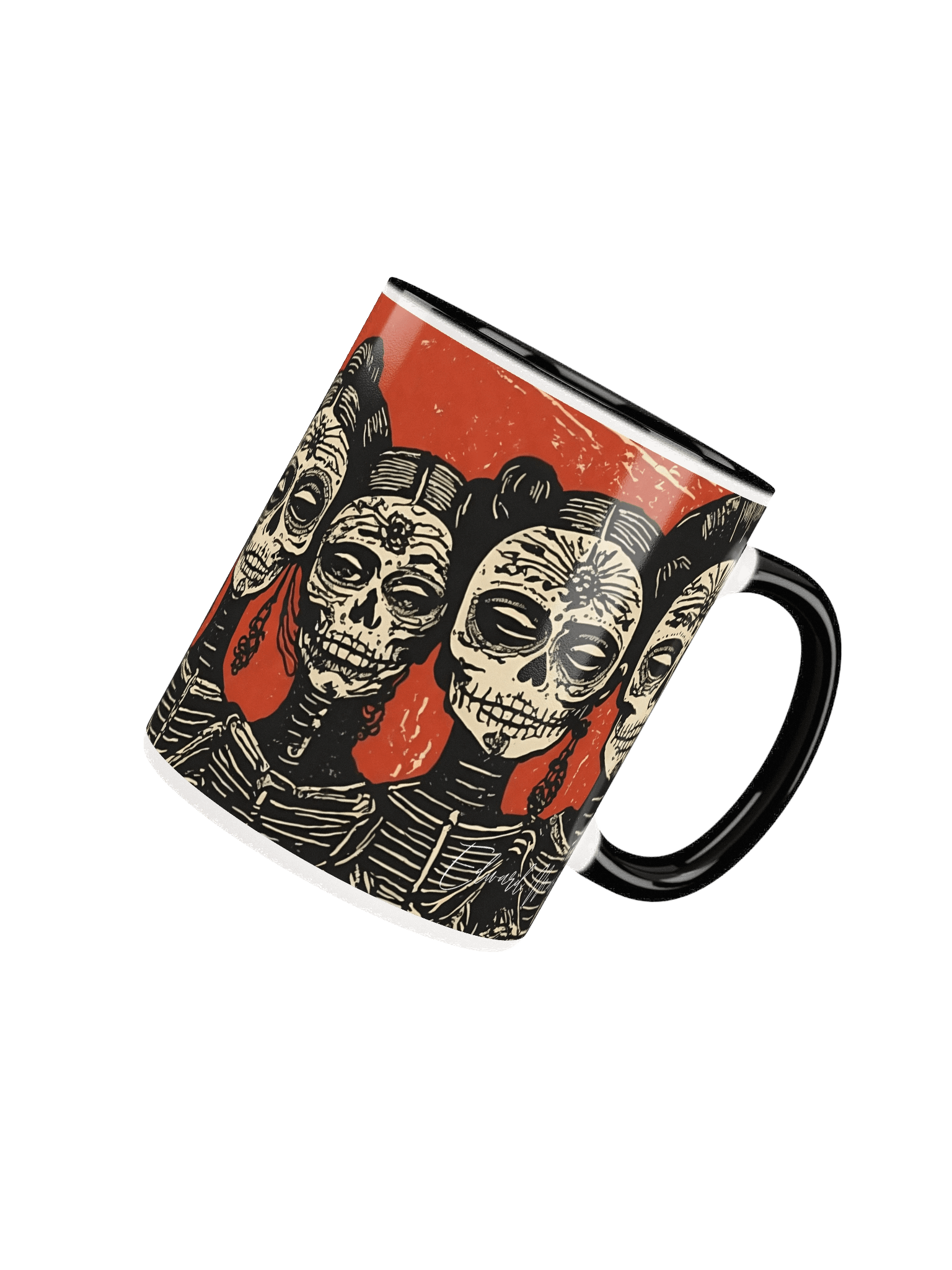 Ornate Skeletons Ceramic Mug product image (13)