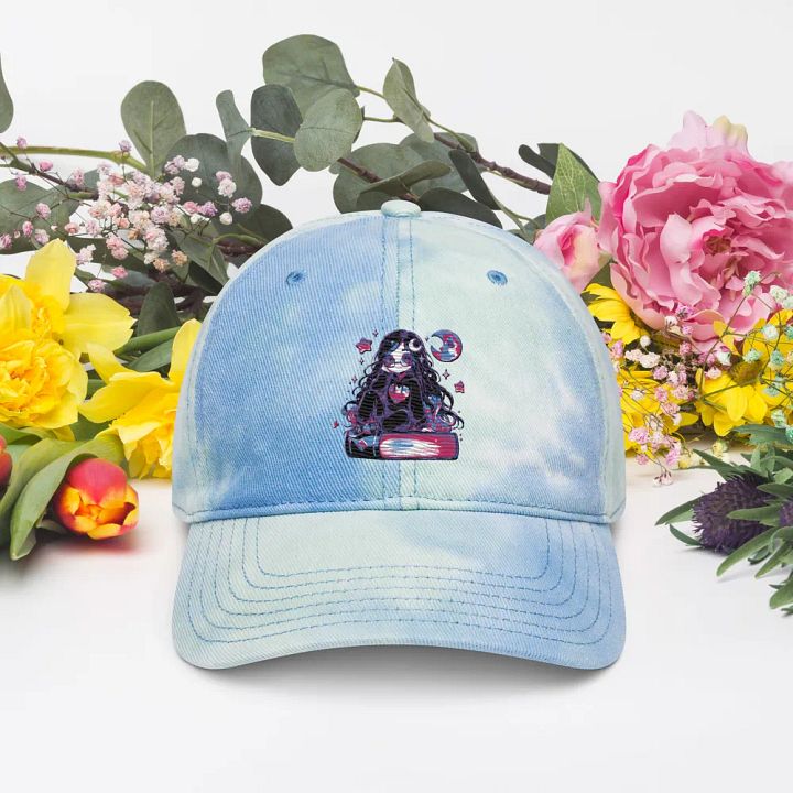 Embroidered Chibi Tori on Book Baseball Cap product image (2)