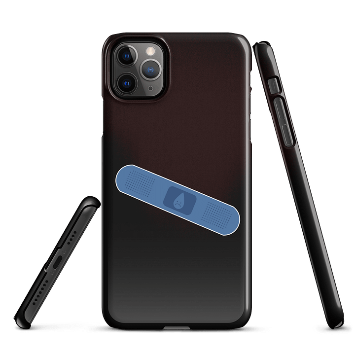 Severance Lumon Band-Aid iPhone Case – Snap Minimalist Corporate Horror Cover product image (1)