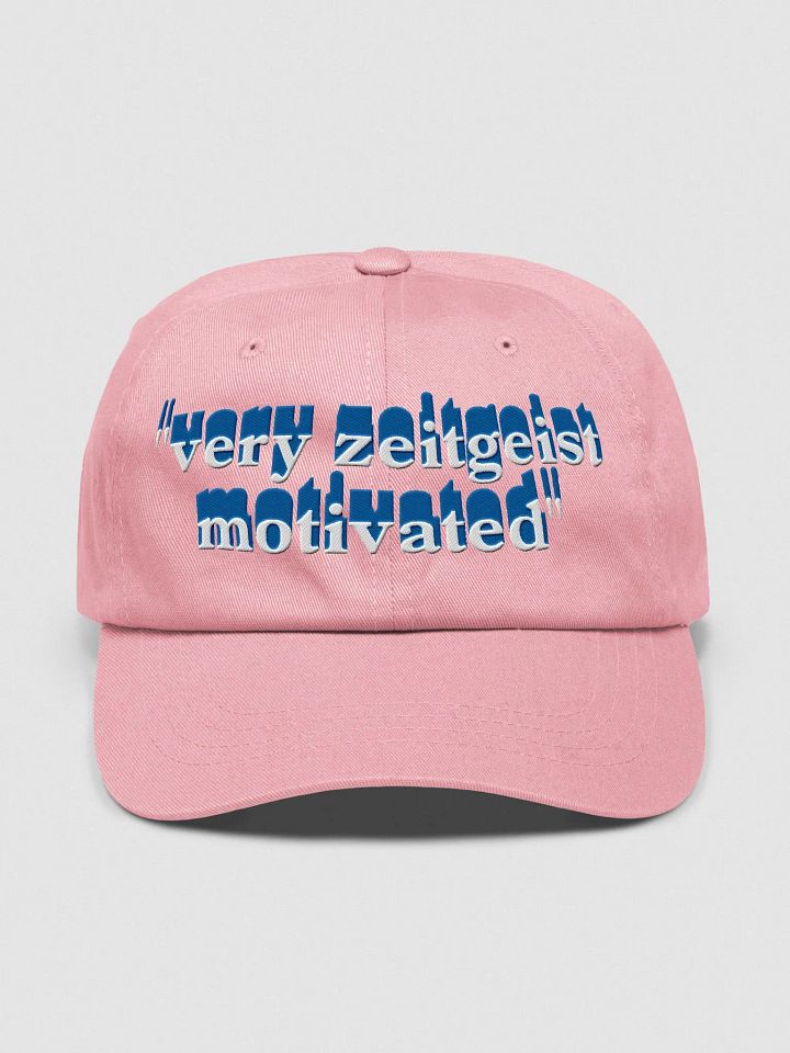 very zeitgeist motivaged hat - 100% cotton product image (1)