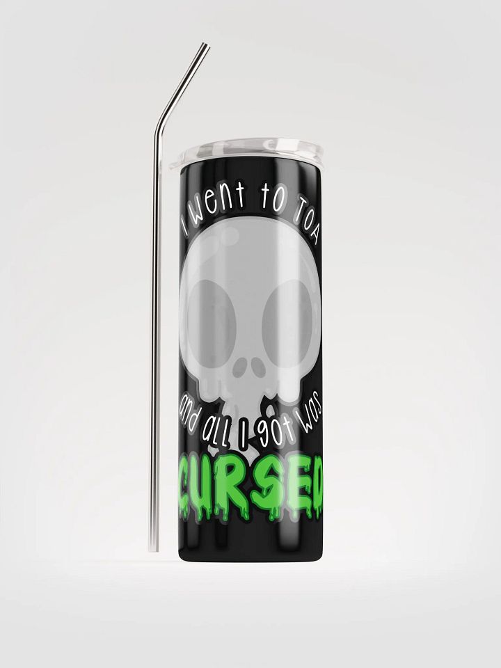 All I Got Was Cursed - Priest - Tumbler w/Straw product image (1)