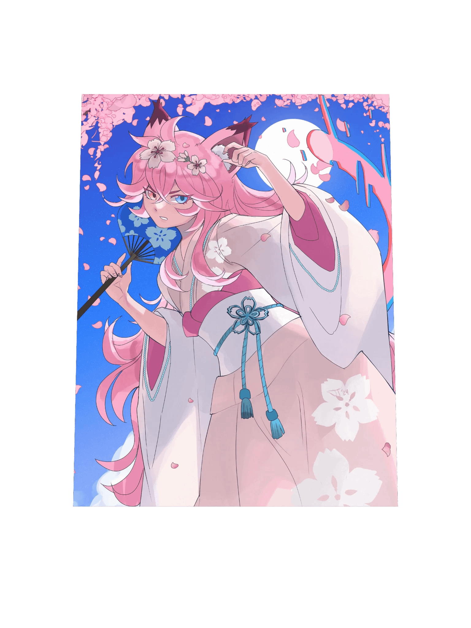 (12" x 16") Cherry Blossom Aimi Print product image (4)