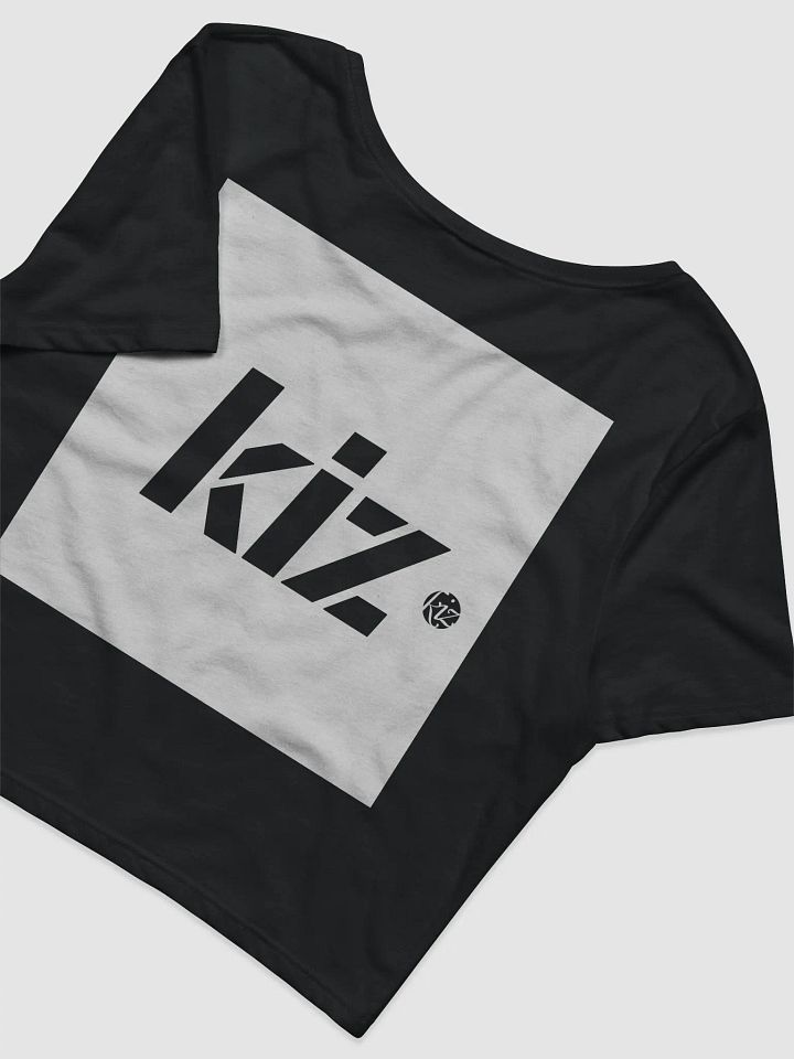 KIZ SAIDA - PREMIUM - CROP TEE - BLACK / WHITE product image (1)