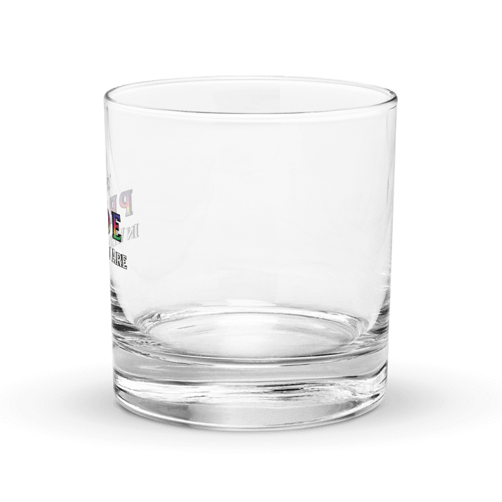 Prideful Rainbow Rocks Glass product image (2)