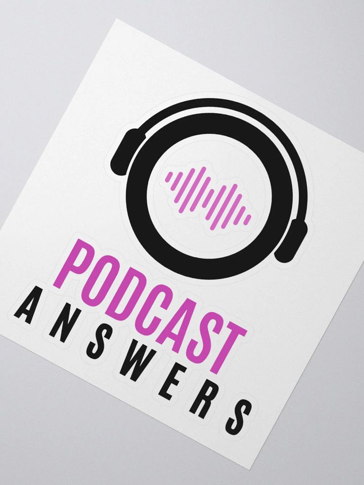 Podcast Answers Stickers product image (6)