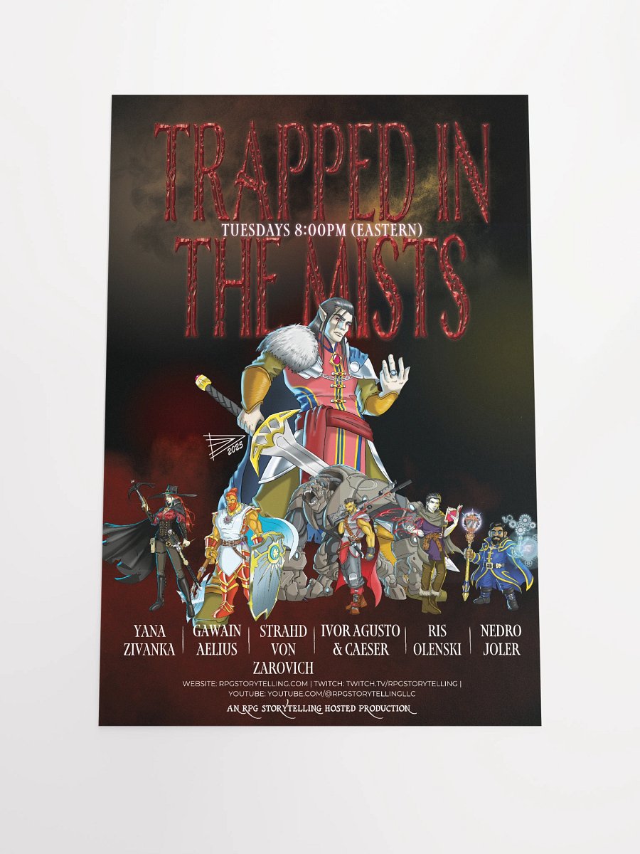 Trapped in the Mists - Matte Poster product image (2)