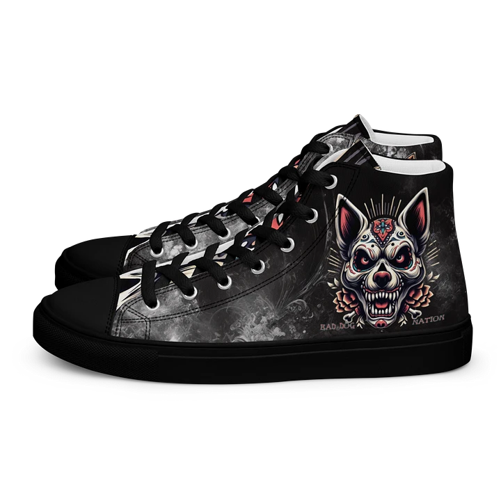 Day of the Dead Women's High Top Canvas Shoe product image (1)