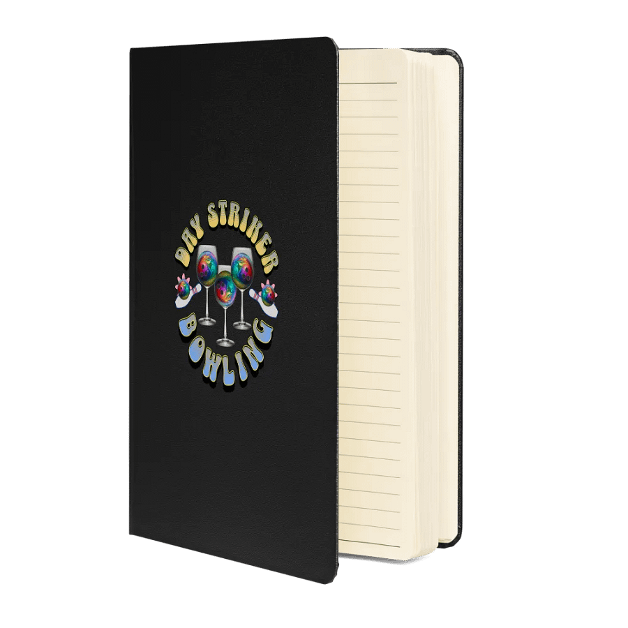 Day Striker Bowling Wine Glass Hardcover Journal product image (2)