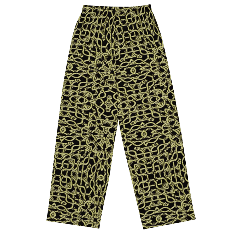 Golden Celtic Lace Wideleg Pants product image (1)