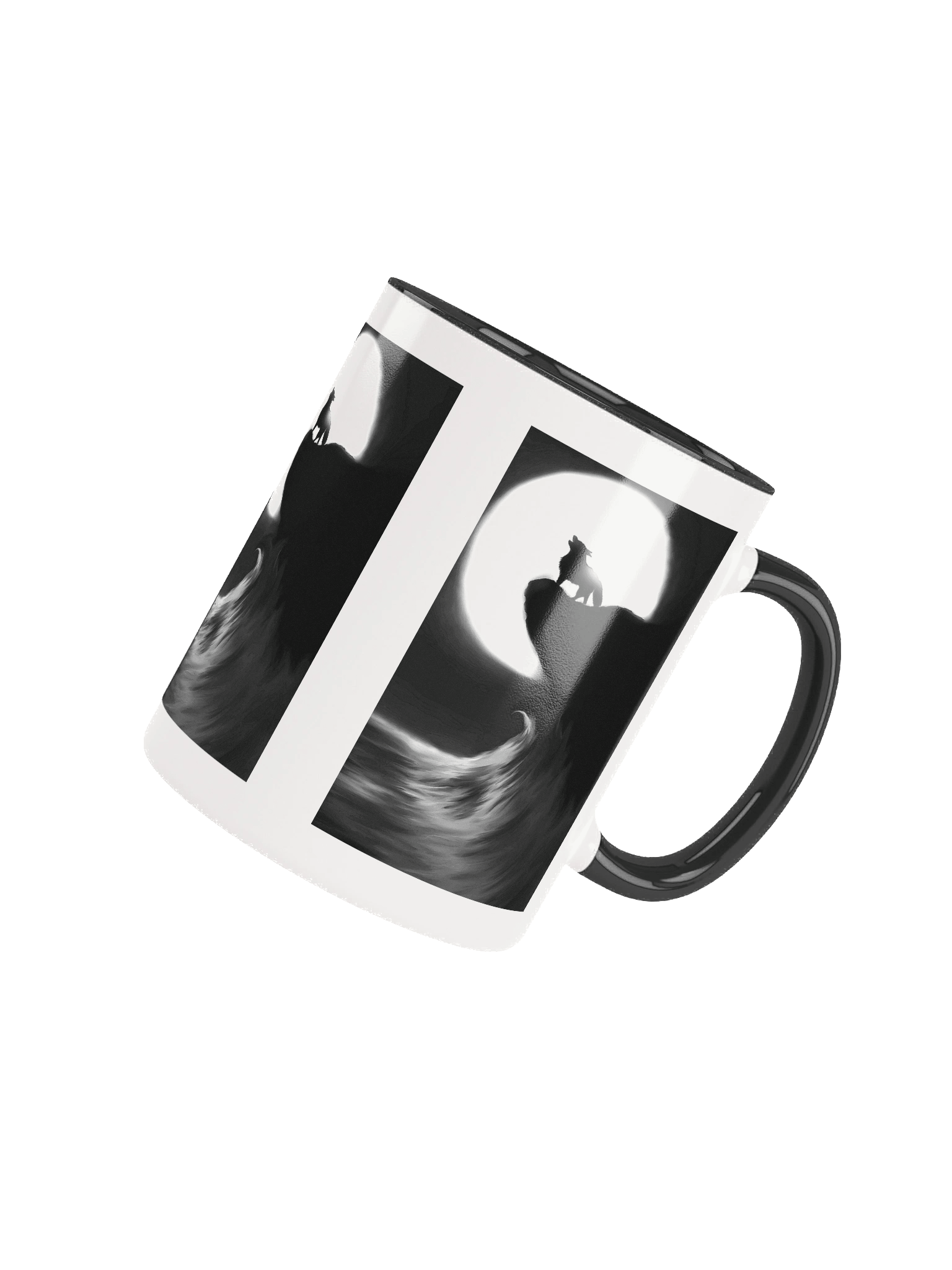 Moonlit Howl Ceramic Mug product image (4)