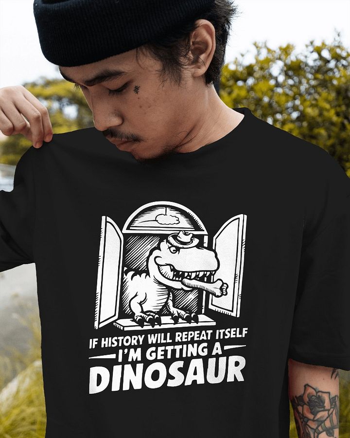 Planning for the Future (with Dinosaurs) T-Shirt product image (1)