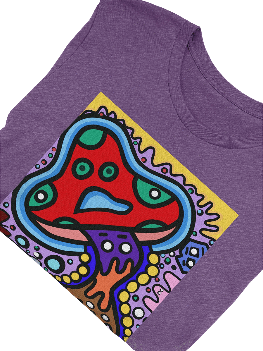 Mushroom Go Bleh Trippy Mushroom T-Shirt product image (55)