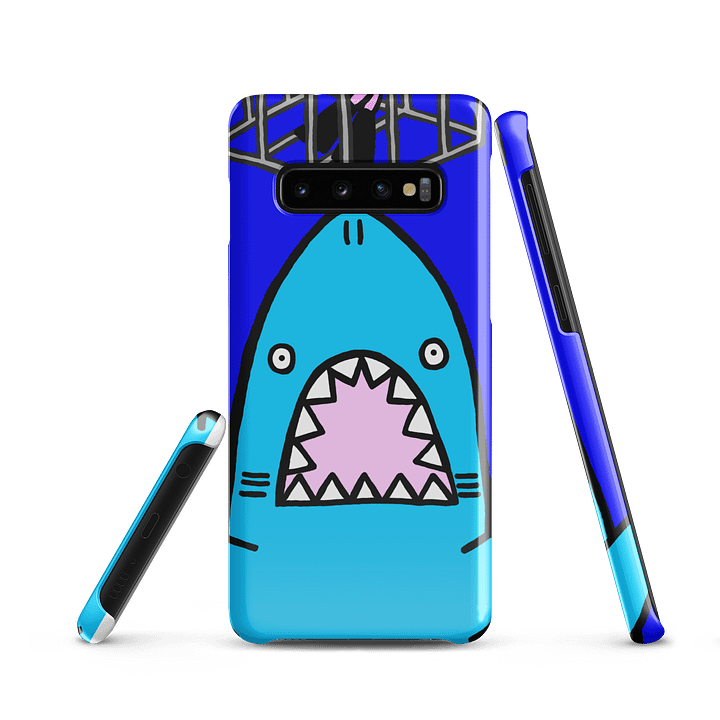 Shark cage Samsung case product image (1)