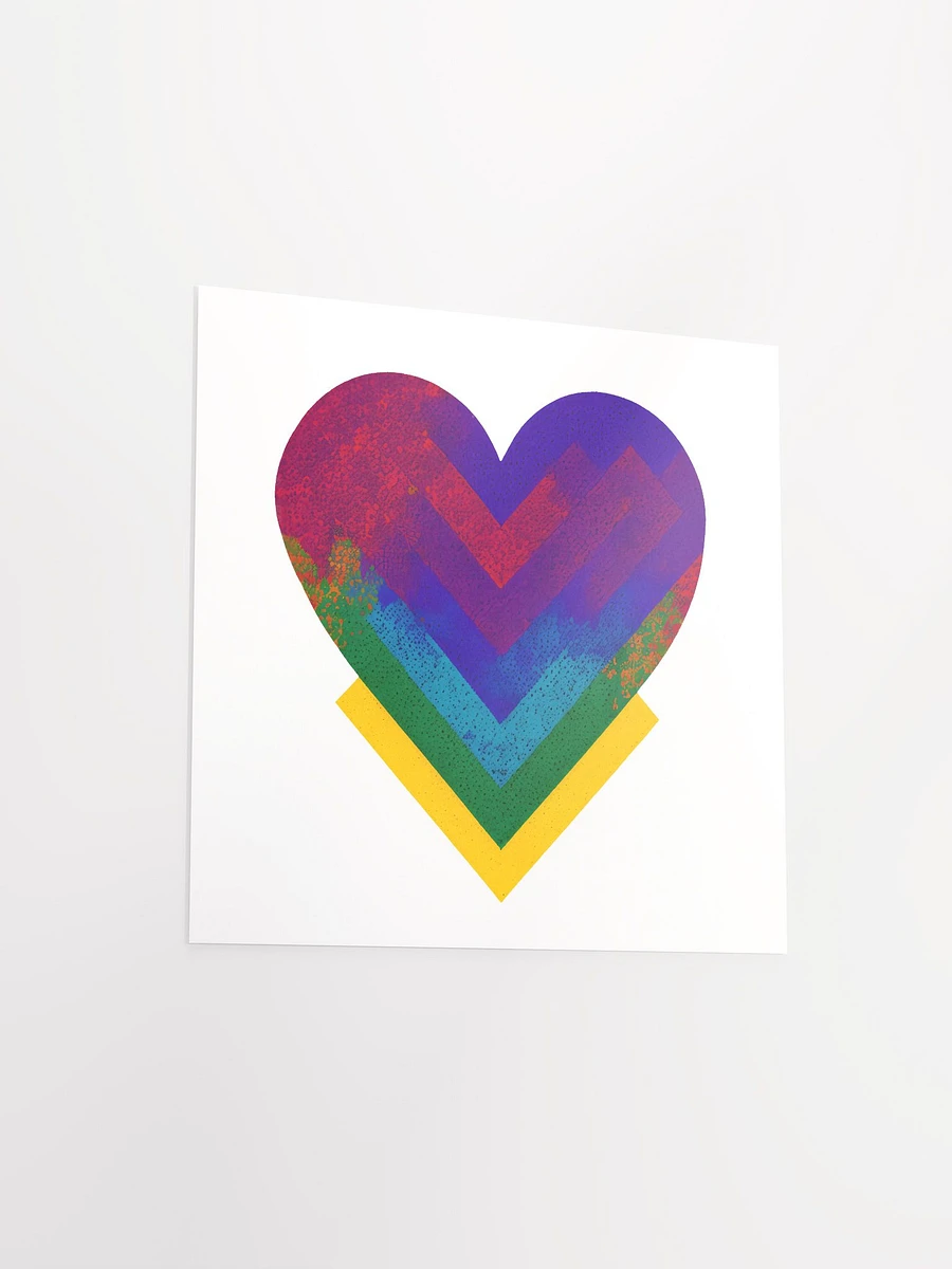 Rainbow Heart #15 - Print product image (3)