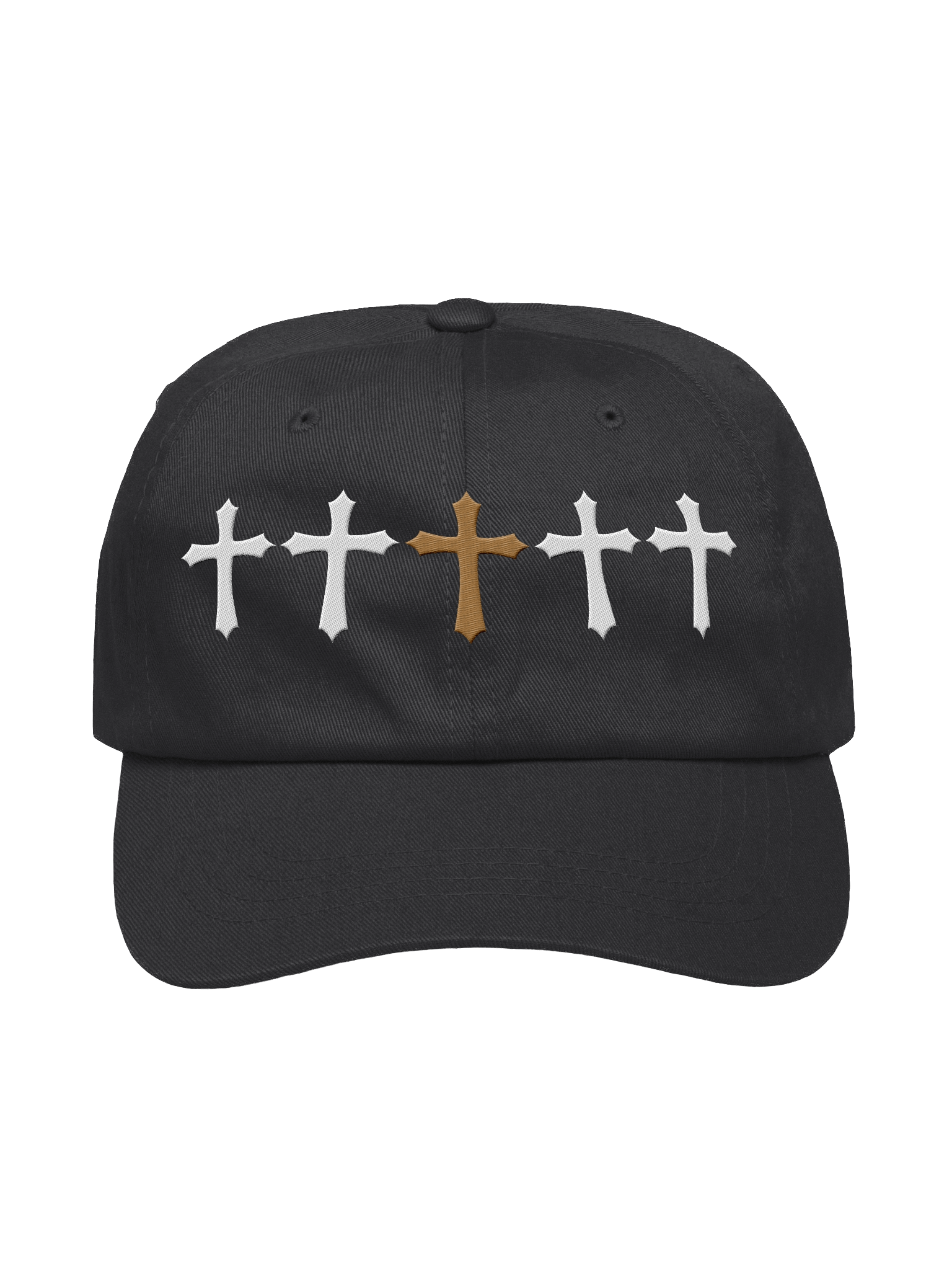 Sanctified Crosses Classic Dad Hat | Christian Hat Gift for Dad. product image (2)