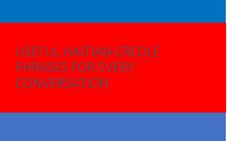 Useful Haitian Creole phrases for everyday conversation product image (1)