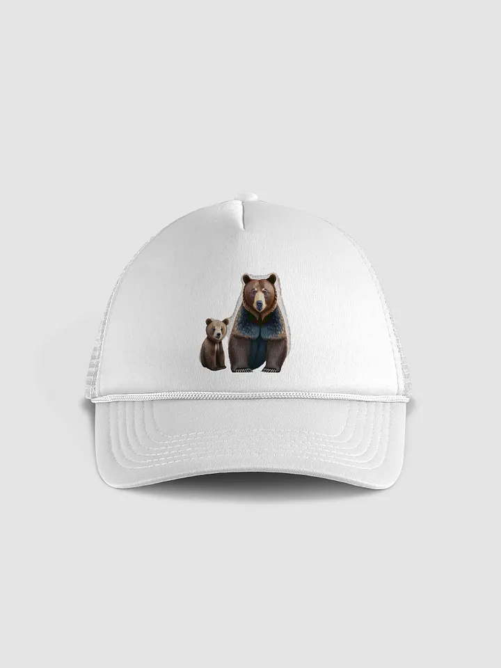 The Great Outdoors Await: Vintage Bear Trucker Hat for Nature Lovers product image (33)