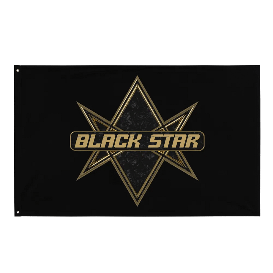 Black Star flag product image (1)
