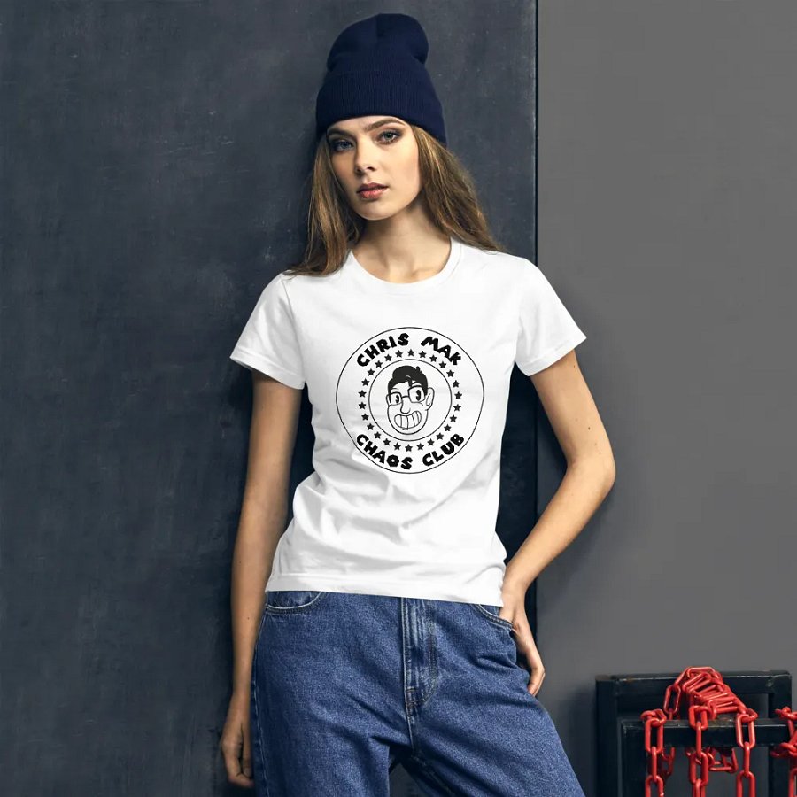 WOMEN'S FIT CHAOS CLUB SHIRT (LIGHT) product image (1)