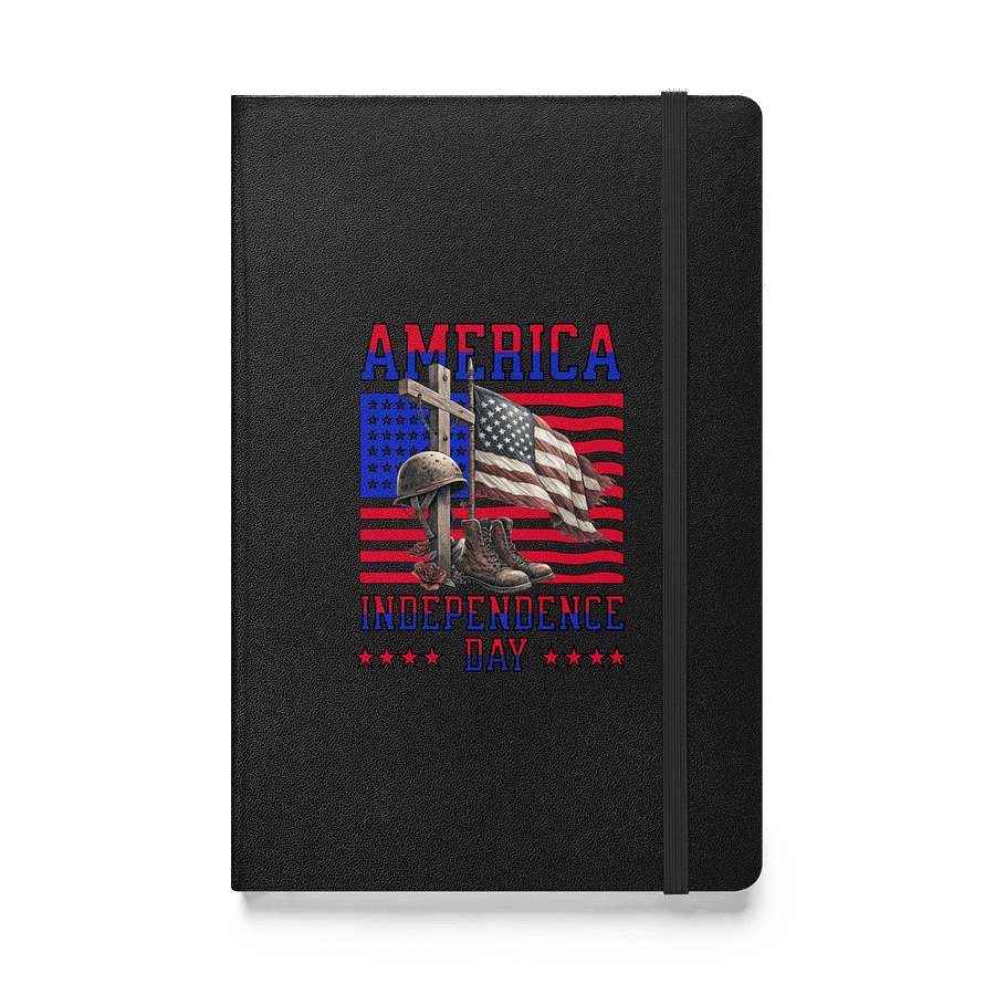 America Independence Day Patriotic Hardcover Notebook product image (1)