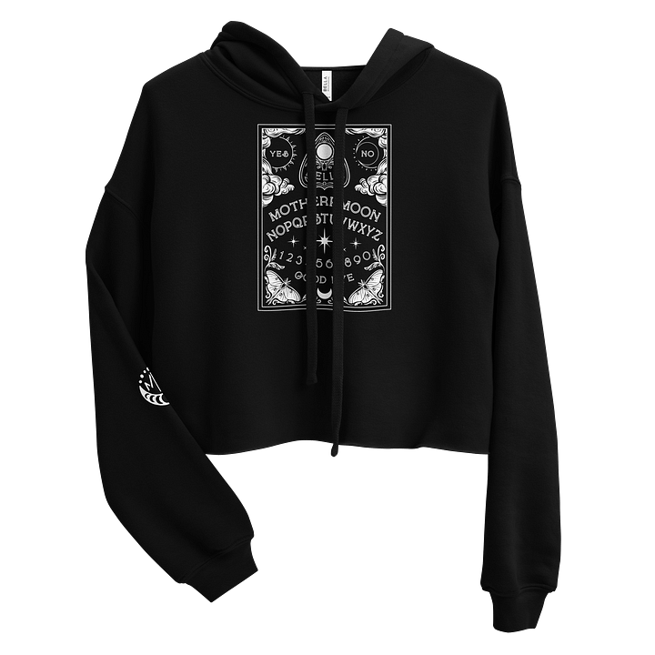 MM 𝖘𝖕𝖎𝖗𝖎𝖙𝖇𝖔𝖆𝖗𝖉 crop hoodie product image (1)