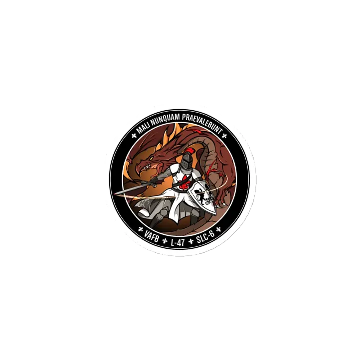 "Nasa" (Topaz) Die-Cut Magnets product image (2)