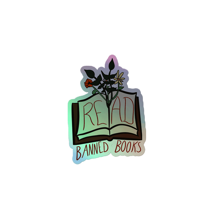 Banned Books Shiny Sticker product image (2)