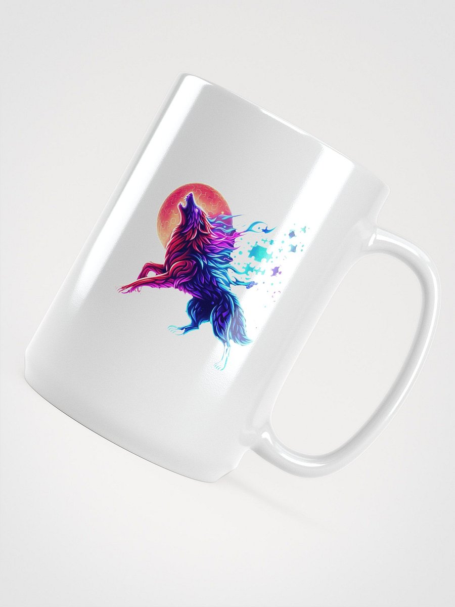 Neon Wolf Howl – Spirit of the Puzzle Moon product image (4)