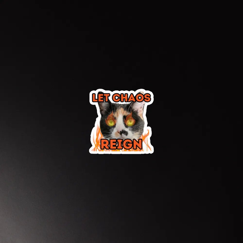 Chaos Cat Magnet product image (5)