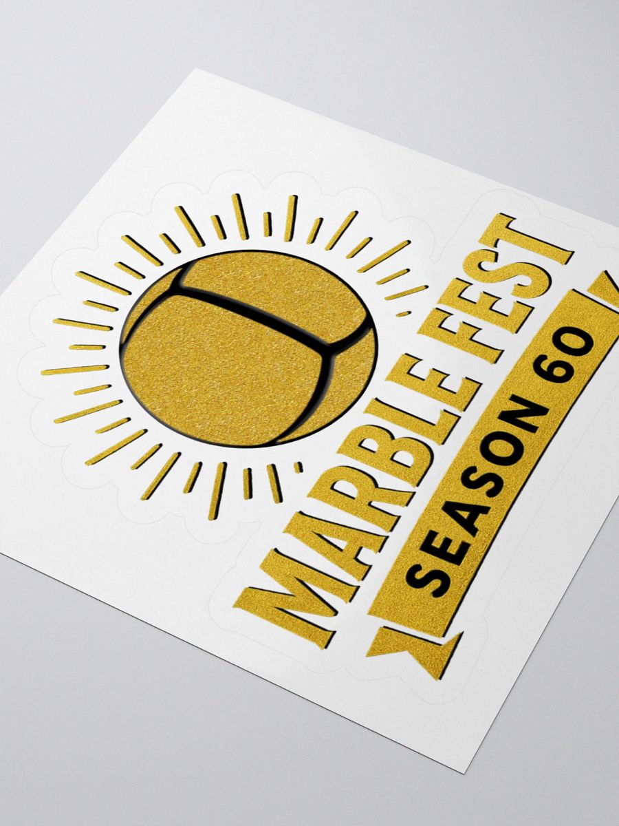 Marble Fest 60 - Sticker product image (7)