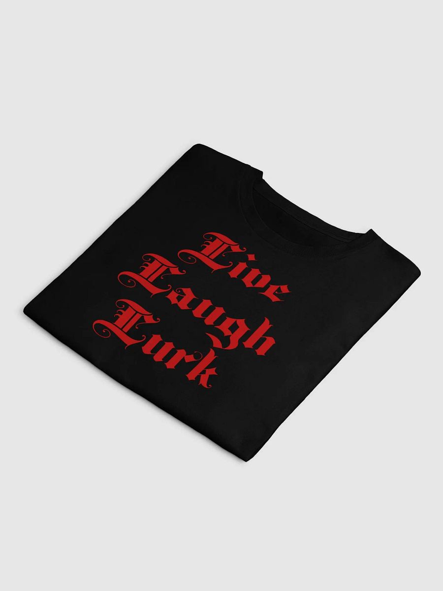 Live Laugh Lurk || Cotton Crop Tee product image (4)