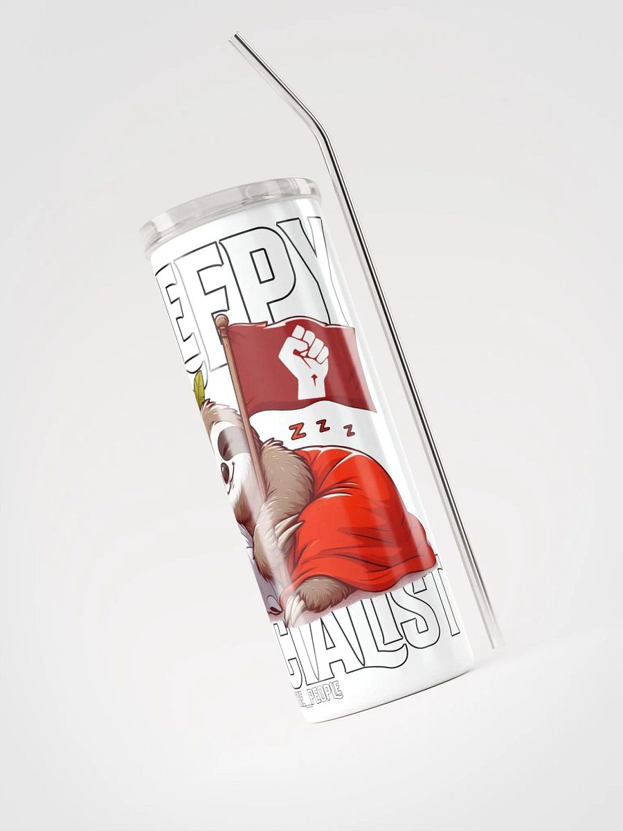 Pris Sleepy Socialist STAINLESS STEEL TUMBLER product image (3)