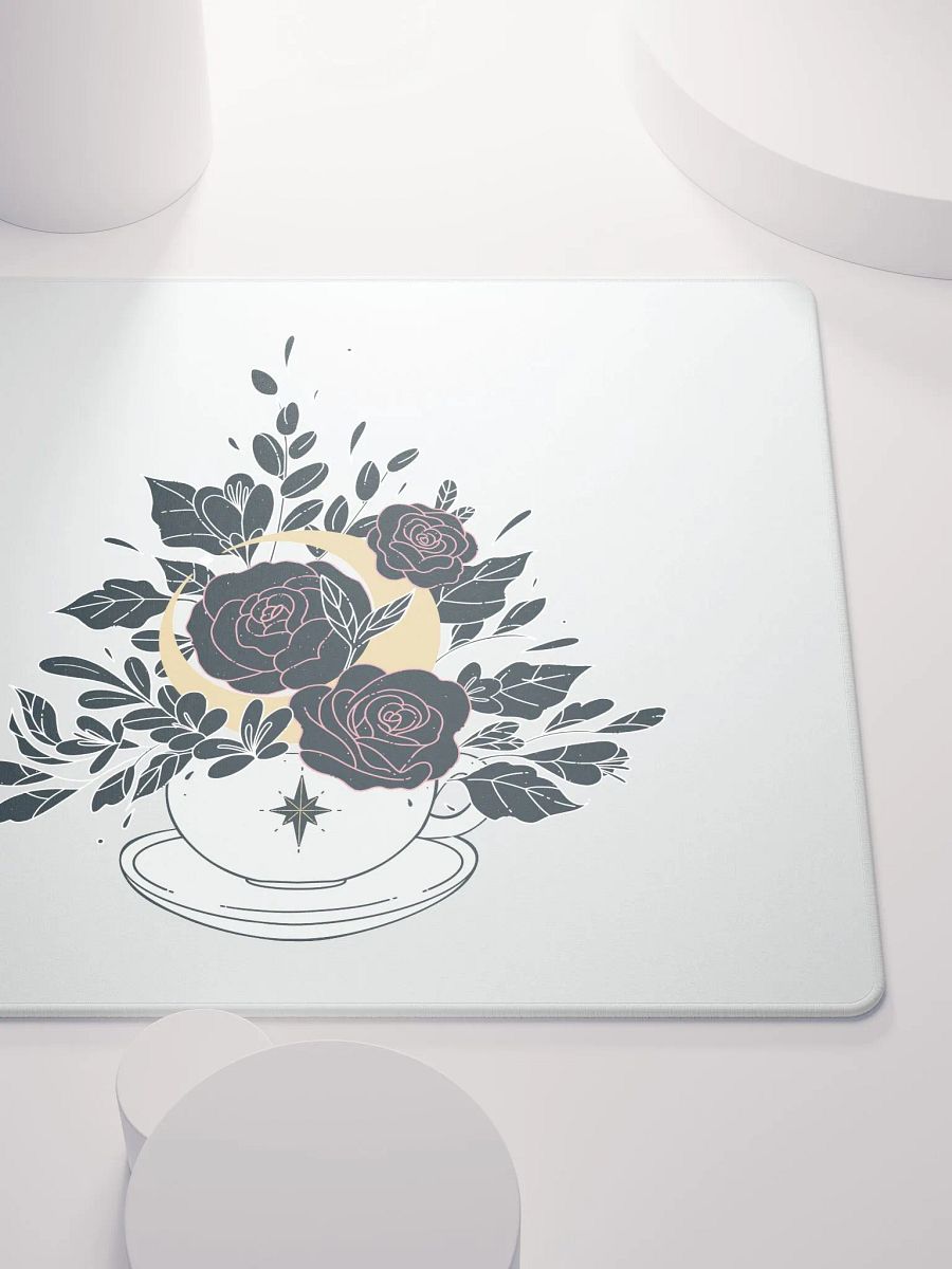 JeffBrutlag Florals and Moon Logo Mouse Pad product image (5)