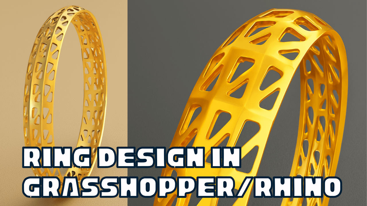 Parametric Ring Design Grasshopper Rhino Files | Jewelry product image (3)