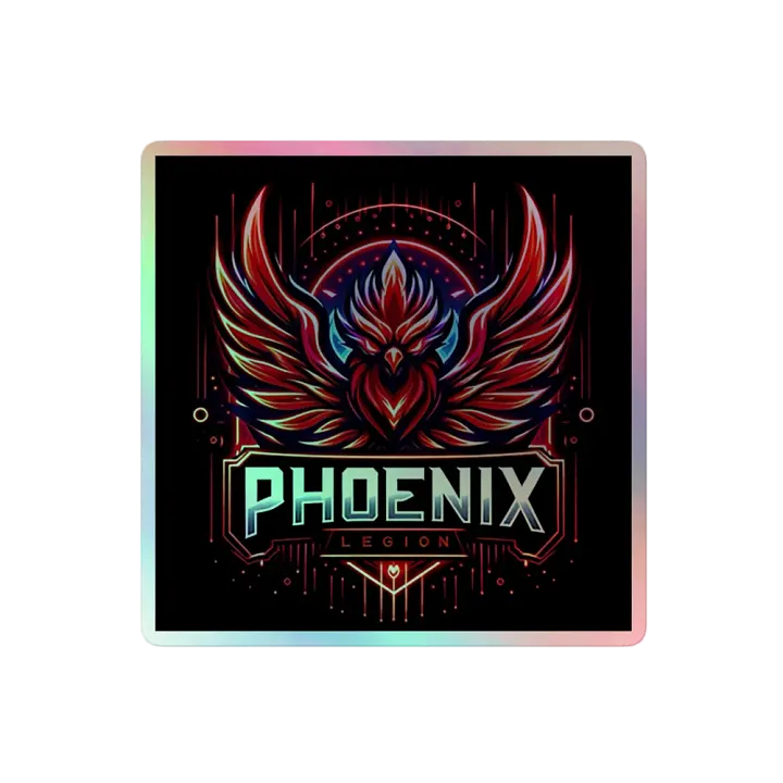 Phoenix Legion Holographic Sticker Sheet product image (2)