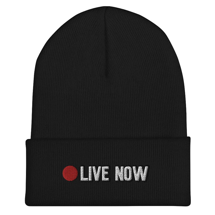 Live Now Beanie product image (1)