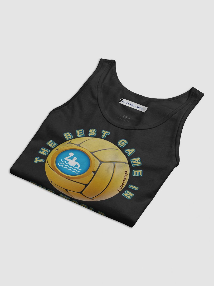 The Best Game in the World – 3D Water Polo Power Men's Tank product image (50)