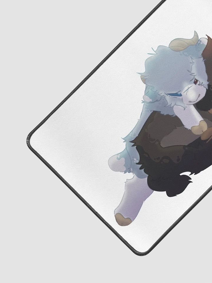 Goat Cuddles 3 Desk Mat 12