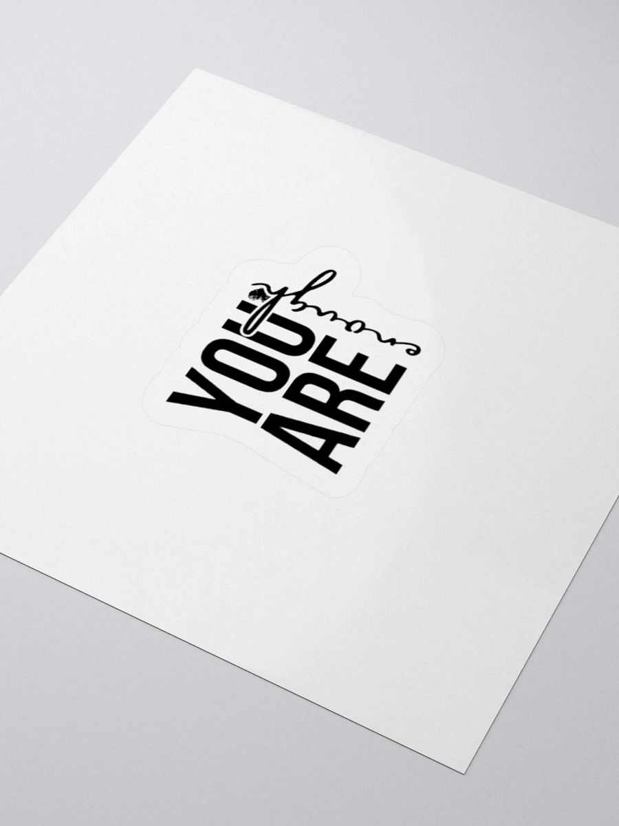 You are enough Gen 2: Corkscrew Kiss Cut Stickers product image (9)