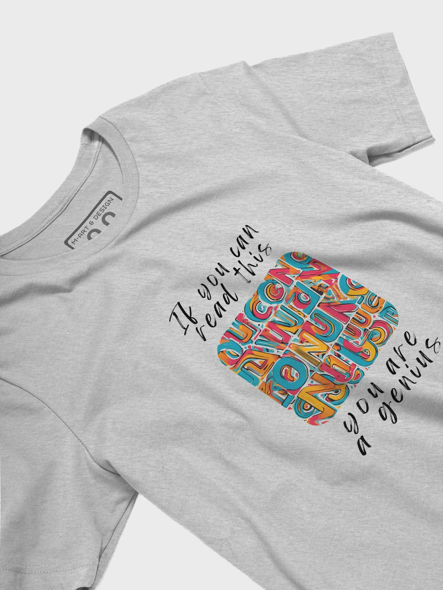 Vibrant Letter Abstract T-Shirt product image (3)